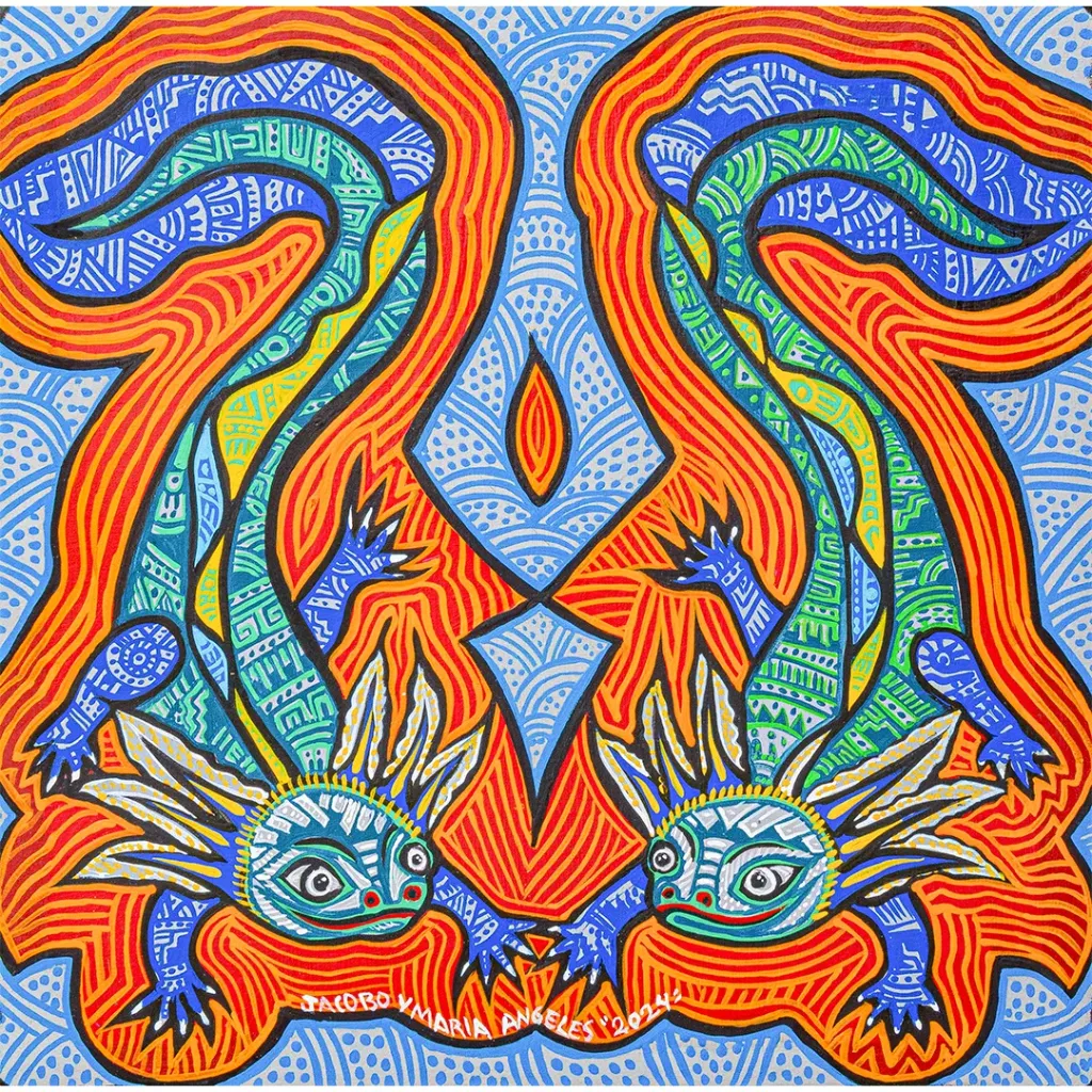 ORIGINAL PAINTING “APAPACHO AJOLOTE” 2025